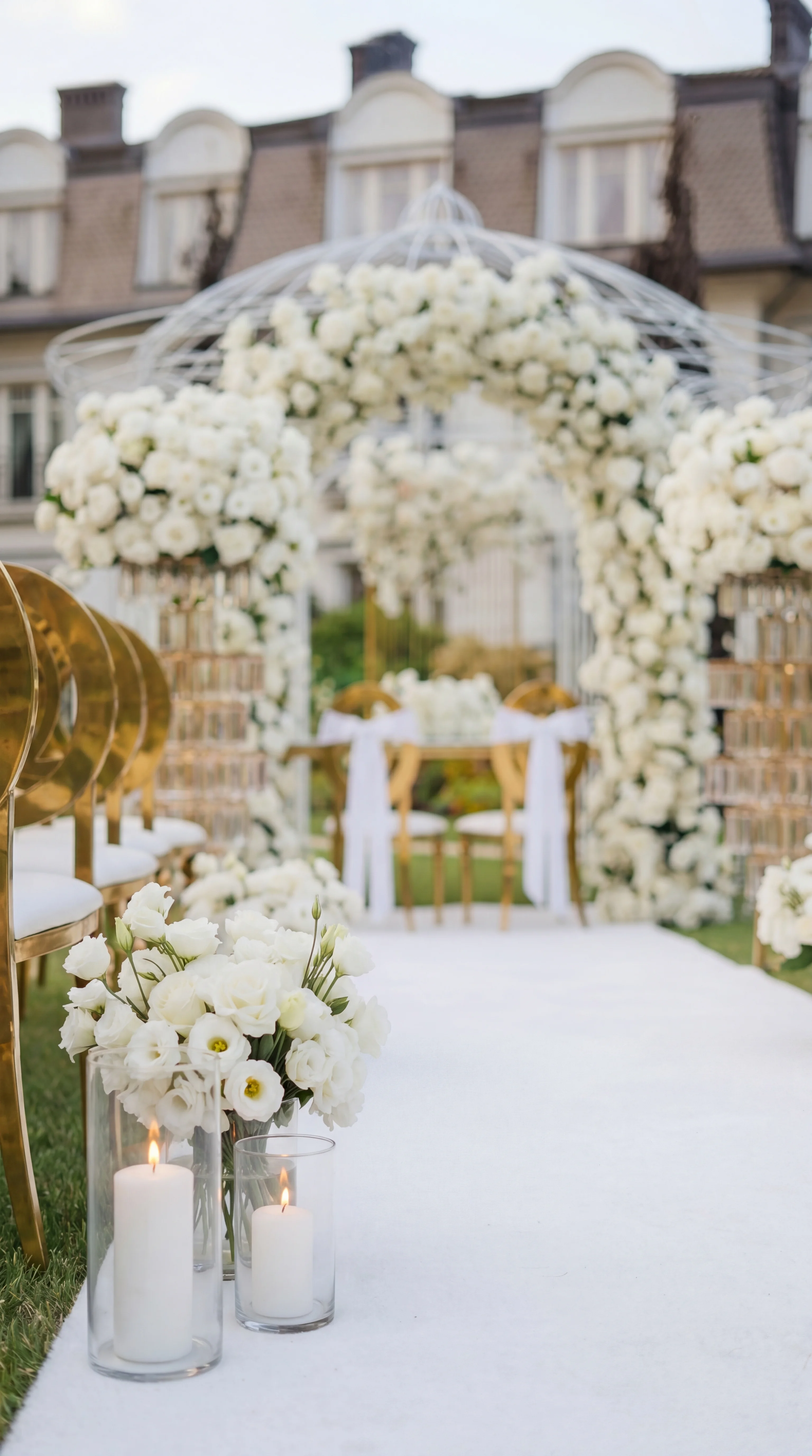 Bukiet ślubny — biżuteria floralna, butonierka pana młodego, florystka Katowice Angello